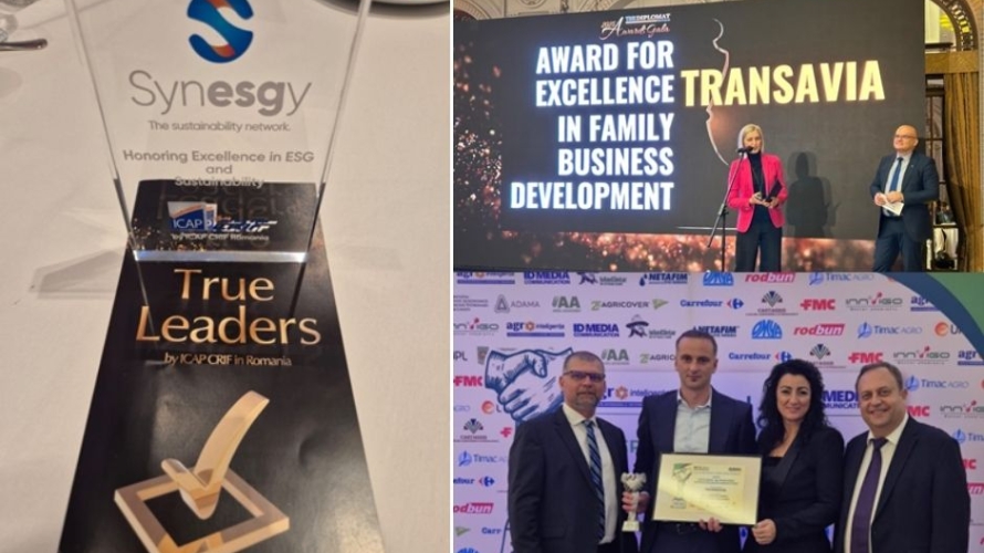 Fragedo și TRANSAVIA, premiate pentru performanță și responsabilitate
