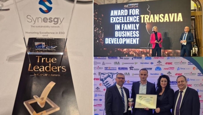 Fragedo și TRANSAVIA, premiate pentru performanță și responsabilitate